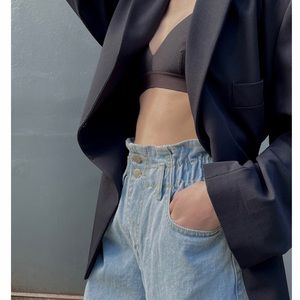 Oak+fort Paperbag Waist Jeans
